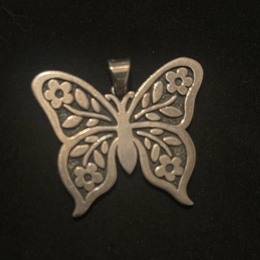 Large butterfly pendant